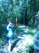 Shooting field archery range, advanced summer camp